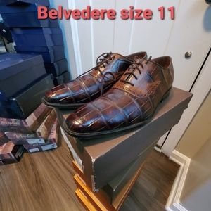 Belvedere Alligator Dress Shoes